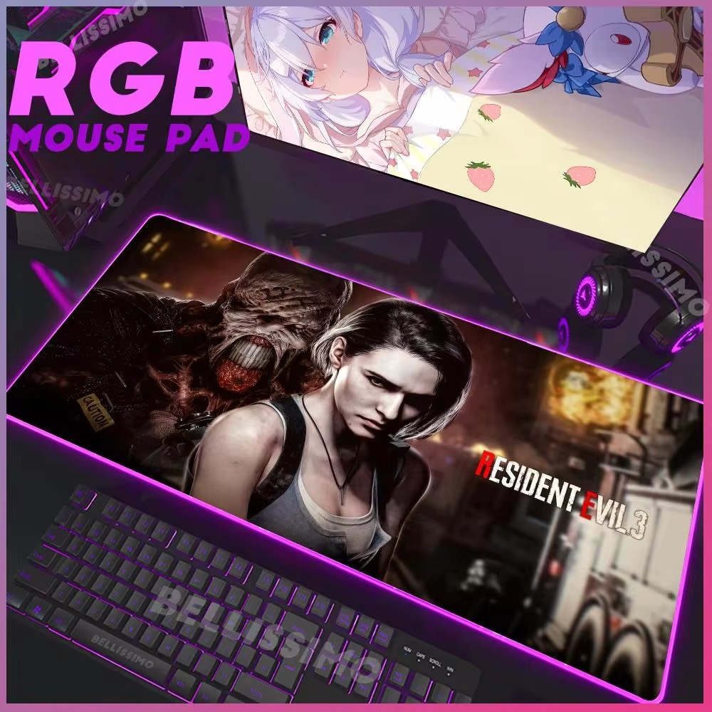 Rgb Mousepad - R Resident Evil Serie RGB Gaming-Mauspad