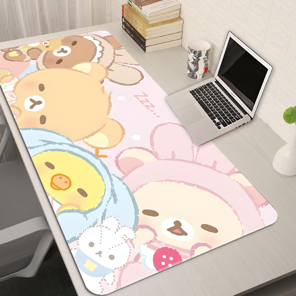 Rgb Mousepad - XXL Cartoon Rosa Mauspad Anime Kawaii
