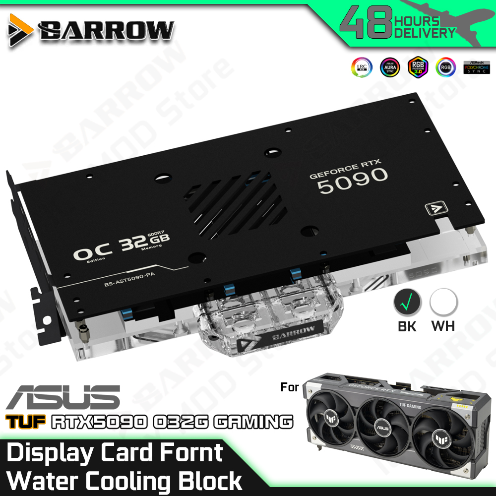 Pc Gaming Rtx 5090 - Barrow-Grafikkarte, Wasserkühlblock für ASUS TUF RTX