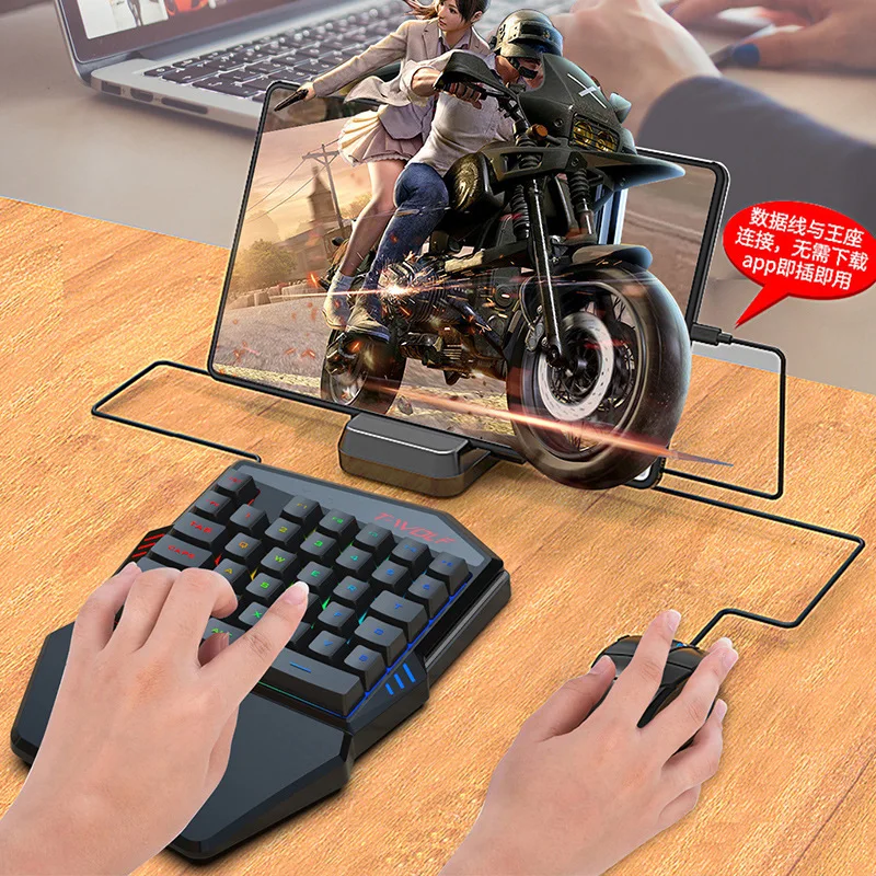 T-WOLF TF900 Einhand-Tastatur- – Pc Gaming Set Bewertung und Preis
