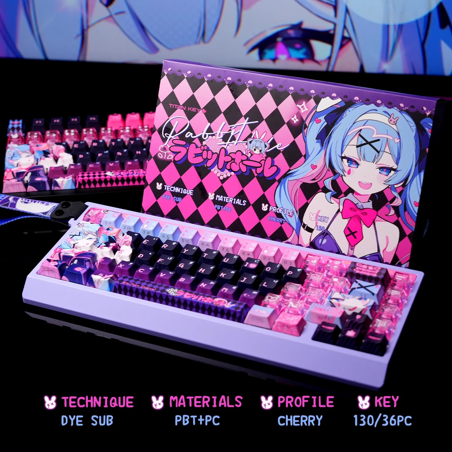 Anime Rabbit Hole Themen-Sonde – Pc Gaming Set Bewertung und Preis