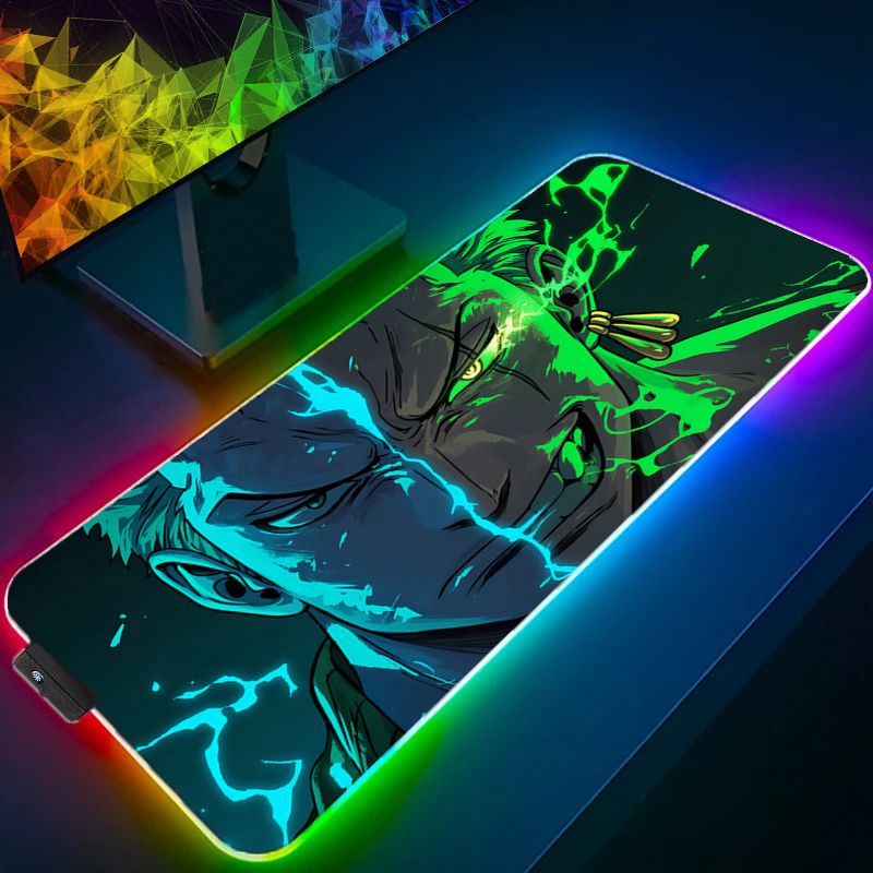 ONE PIECE Zoro Mauspad RGB Gam – Pc Gaming Set Bewertung und Preis