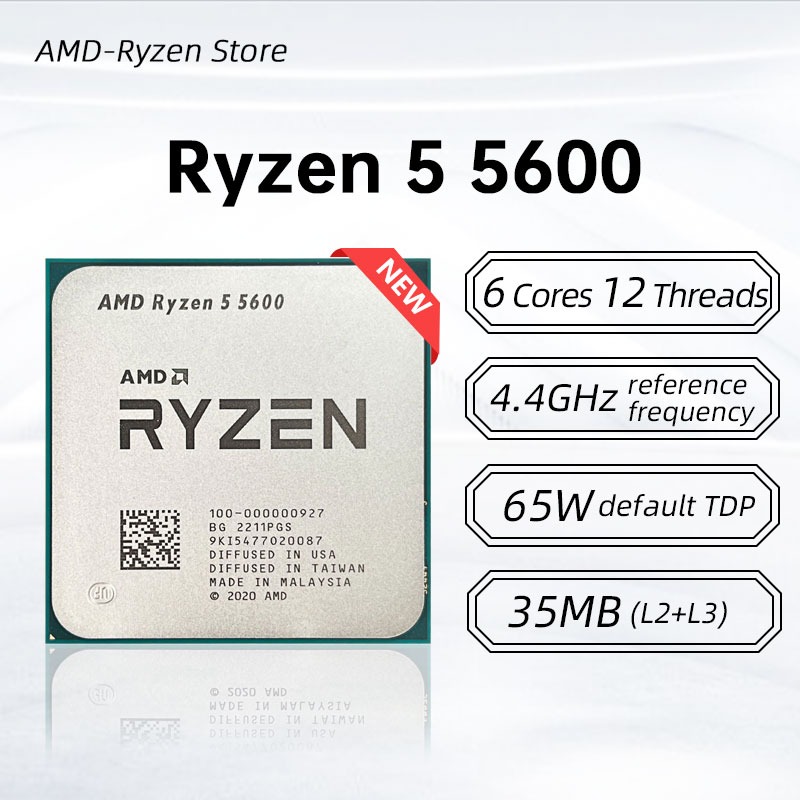 Ryzen 5 5600 6-Kern 12-Thread  – Pc Gaming Ryzen Bewertung und Preis