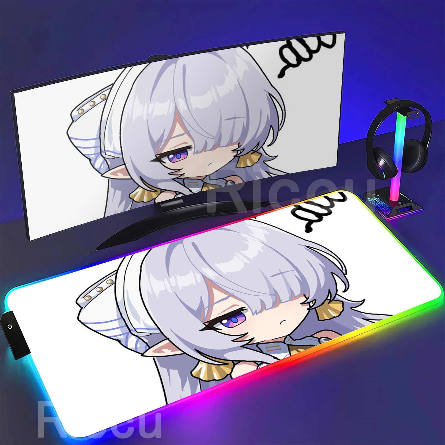 RGB-Mauspad Velina Airgid Zenl – Rgb Mousepad Bewertung und Preis