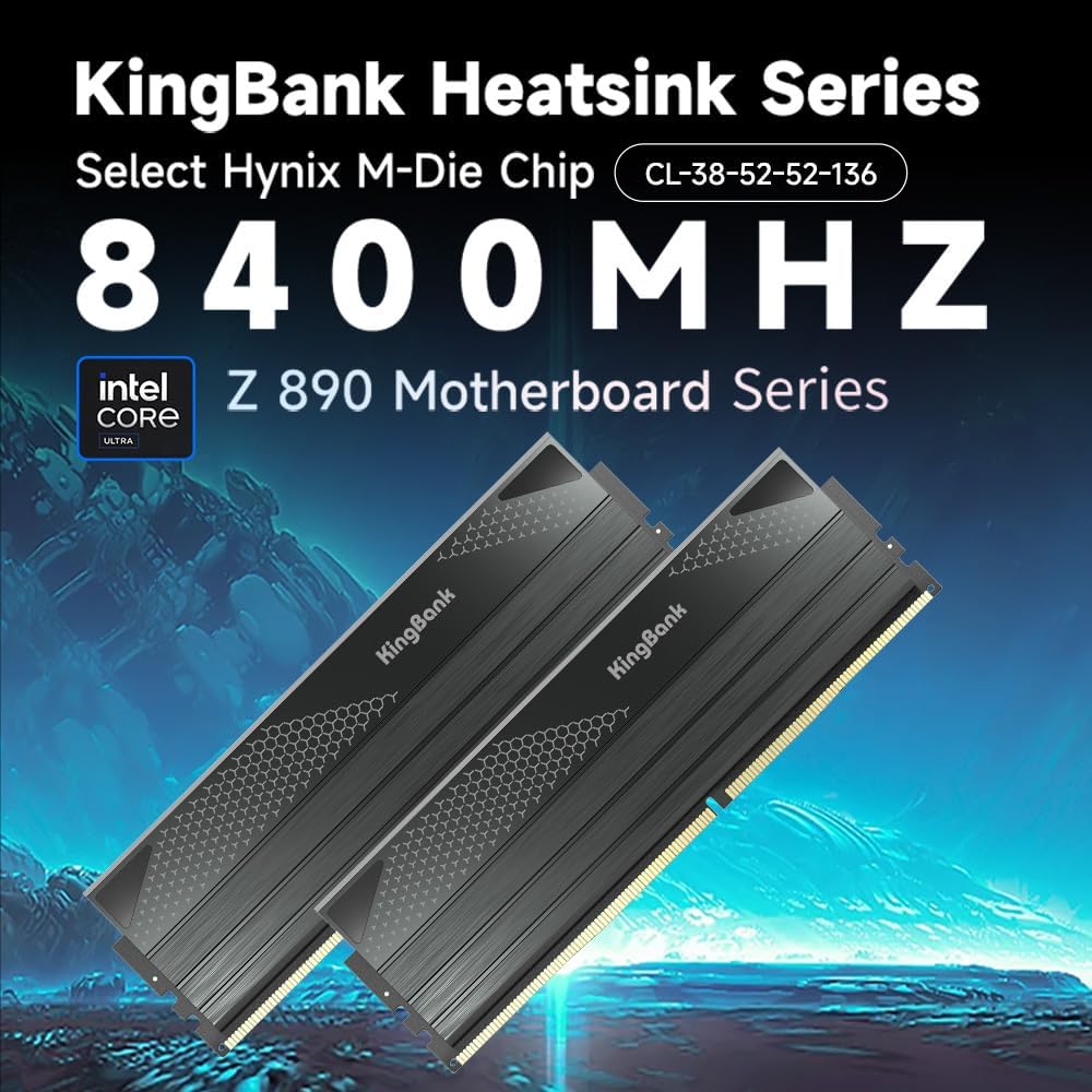 KingBank DDR5 KFXB Arbeitsspei – Pc Gaming Set Bewertung und Preis