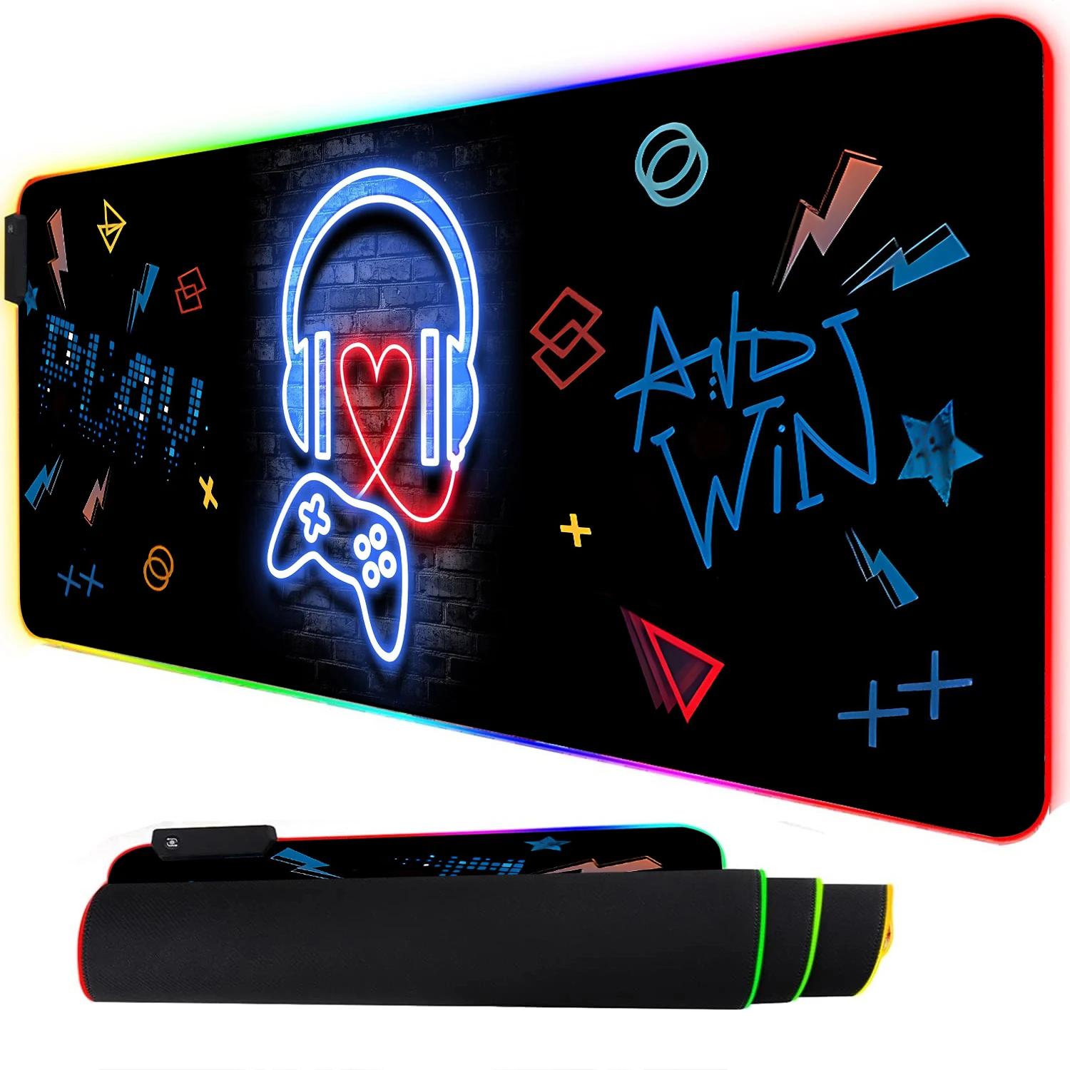 RGB Neon Gaming Controller Kun – Rgb Mousepad Bewertung und Preis