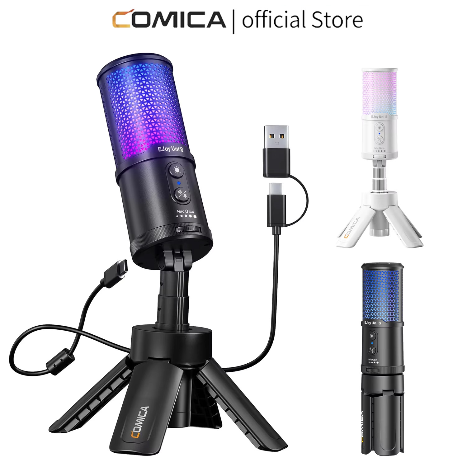COMICA RGB Gaming USB-Kondensa – Pc Gaming Youtubers Bewertung und Preis