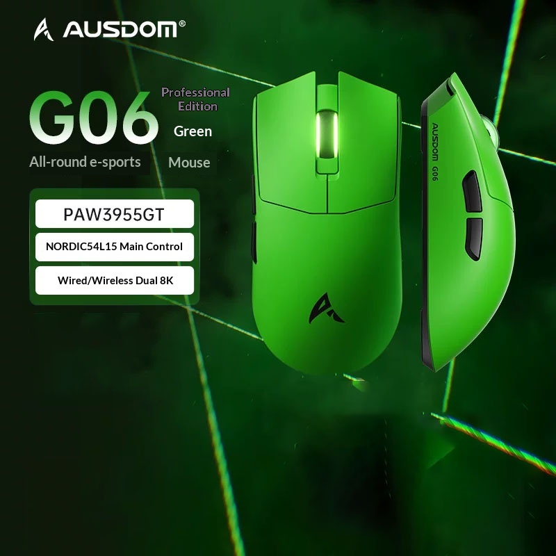 AUSDOM G06 Gaming-Maus 8K PAW3 – Pc Gaming Valorant Bewertung und Preis