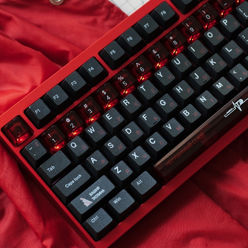 Tastenkappen-Set mit sowjetisc – Pc Gaming Set Bewertung und Preis