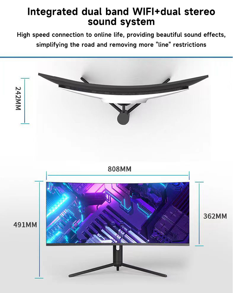 34 Zoll 4K Curved Screen Deskt – Pc Gaming Set Bewertung und Preis
